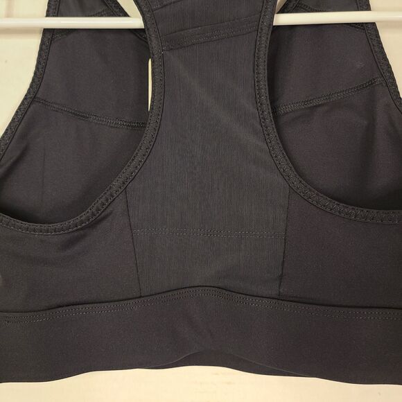 Fabletics Trinity High Impact Sports Bra Black Small Padded Yoga Workout NEW - Picture 6 of 11
